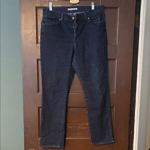 Levi’s Dark Indigo Classic Straight Blue Jeans